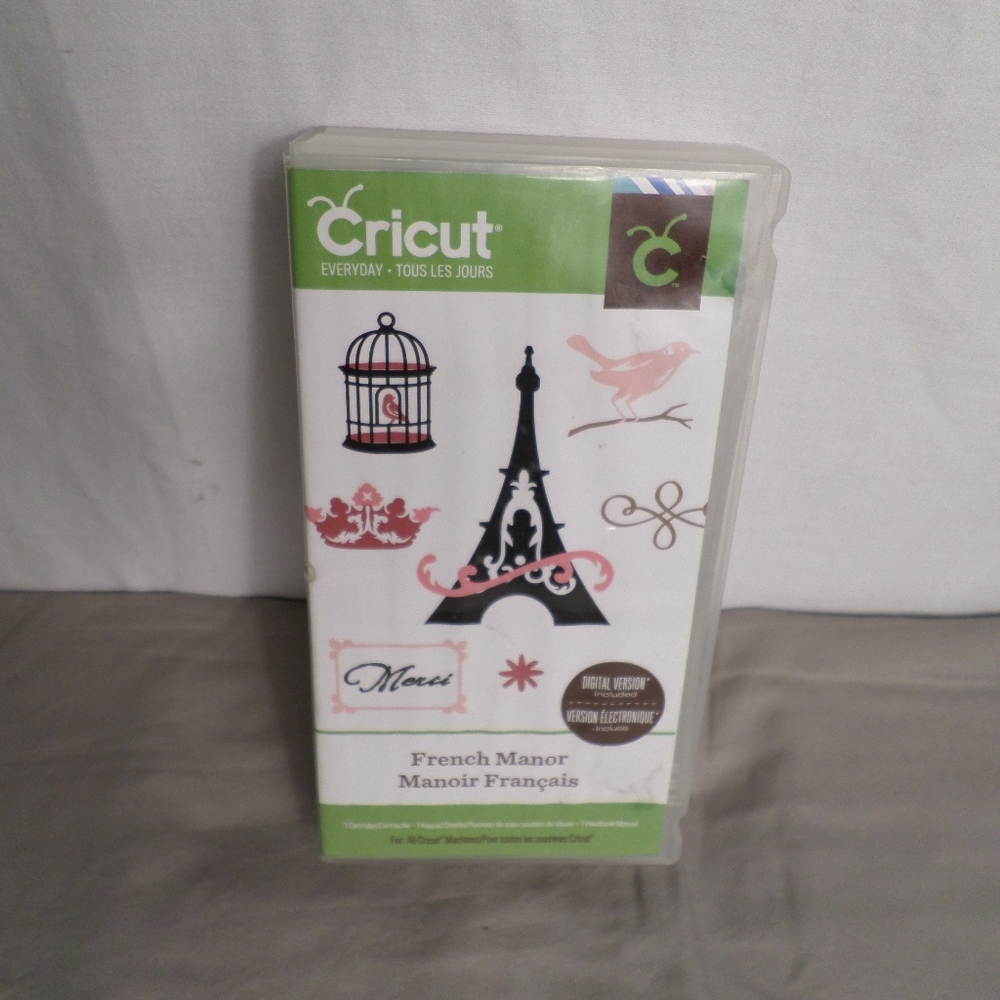 Everyday French Manor Cricut Cut Cartridge